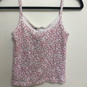 Floral Brandy Melville Tank Top